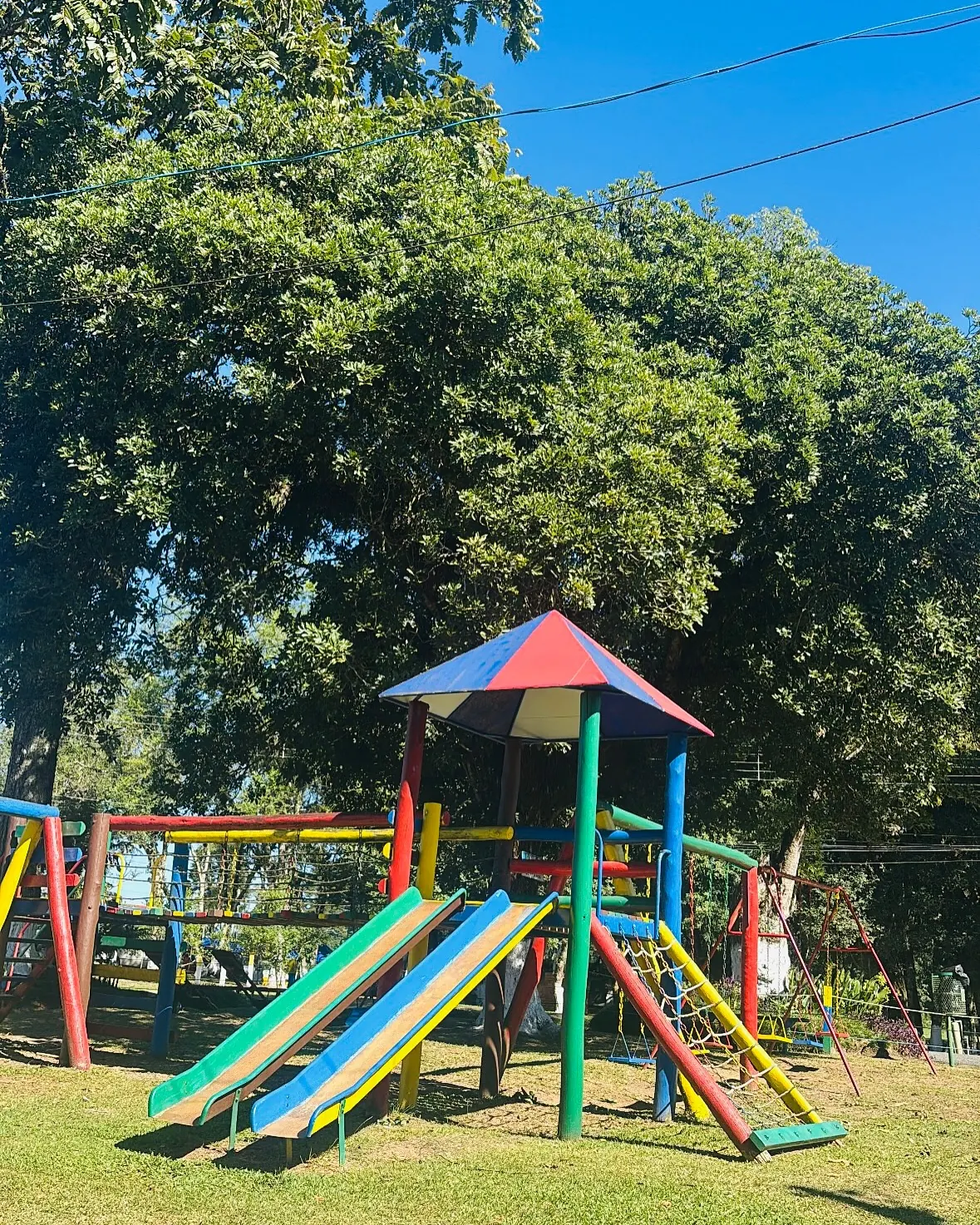 Parquinho infantil do clube
